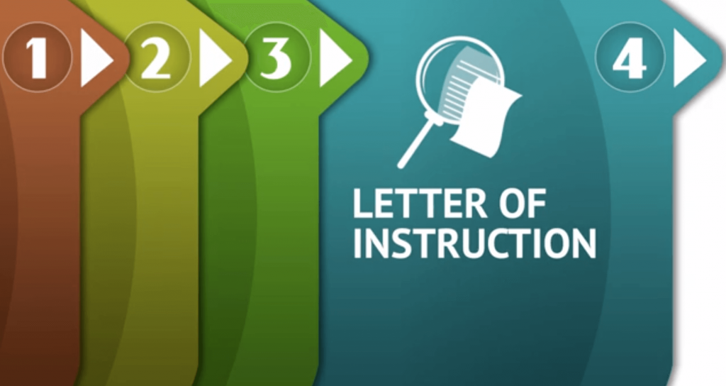 Letter of Instruction